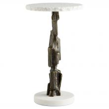  11442 - Amida Side Table|Brz |Wht