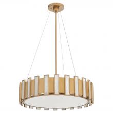 Cyan Designs 11951 - Volterra 5 Light Pendant Aged Brass