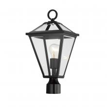  30568CLBK - Prism-Outdoor Post Lantern