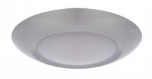  X9011-BN-LED - Slim Line 1 Light 11" LED Flushmount in Brushed Satin Nickel