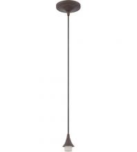  CPM-JBZ - Design-A-Fixture 1 Light Mini Pendant Hardware in Aged Bronze