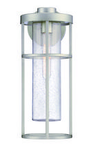  ZA4214-SA - Encompass 1 Light Medium Outdoor Wall Lantern in Satin Aluminum