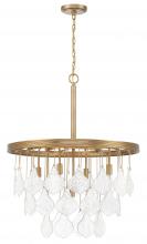  P981SB5 - Vesi 5 Light Pendant in Satin Brass