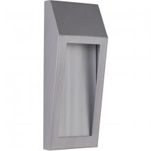  Z9302-BAO-LED - Wedge 1 Light Small LED Outdoor Pocket Sconce in Brushed Aluminum