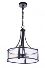  55395-FB - Elliot 5 Light Pendant in Flat Black