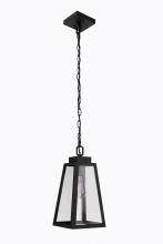  ZA6911-TB - Sorano 1 Light Outdoor Pendant in Textured Black