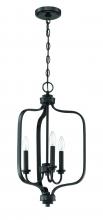  50533-FB - Bolden 3 Light Foyer in Flat Black