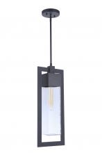  ZA4021-MN - Perimeter 1 Light Large Outdoor Pendant in Midnight