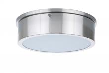  X6711-BNK-LED - Fenn 1 Light 11" LED Flushmount in Brushed Polished Nickel