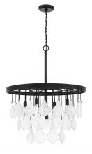  P981FB5 - Vesi 5 Light Pendant in Flat Black