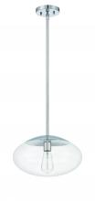  56894-CH - Gaze 1 Light 14" Pendant in Chrome