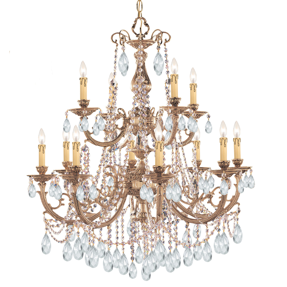 Etta 12 Light Clear Spectra Crystal Chandelier