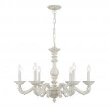  5126-AW - Paris Market 6 Light Antique White Chandelier