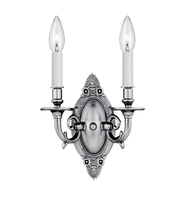  622-V - 2 Light Verde Eclectic Sconce