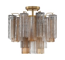  ADD-300-AG-AU_CEILING - Addis 4 Light Aged Brass Semi Flush Mount