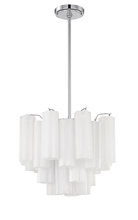  ADD-300-CH-WH - Addis 4 Light Polished Chrome Chandelier