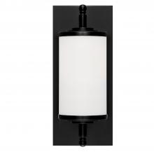  FOS-A8050-MK - Foster 1 Light LED Matte Black Sconce