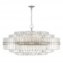  HAY-1409-PN - Hayes 32 Light Polished Nickel Chandelier