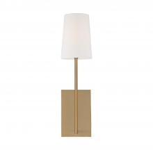  LEN-251-VG - Lena 1 Light Vibrant Gold Sconce