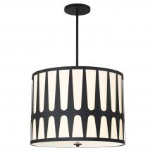  ROY-809-BK - Royston 5 Light Black Chandelier