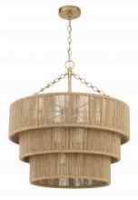  SHY-10907-SG - Shyla 10 Light Soft Gold Chandelier