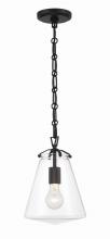  VSS-7003-MK - Voss 1 Light Matte Black Mini Pendant