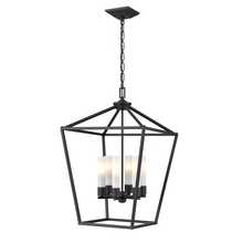  DVP30177BK-OP - Lundy's Lane Outdoor 6 Light Pendant