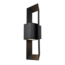  DVP45673BK - Gaspe Outdoor 2 Light Sconce