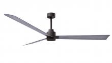  AK-TB-BW-72 - Alessandra 3-blade transitional ceiling fan in textured bronze finish with Barn Wood blades. Optim