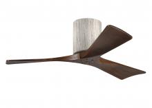  IR3H-BW-WA-42 - Irene-3H three-blade flush mount paddle fan in Barn Wood finish with 42” solid walnut tone blade