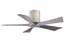  IR5H-BW-BW-42 - Irene-5H five-blade flush mount paddle fan in Barn Wood finish with 42” solid barn wood tone bla