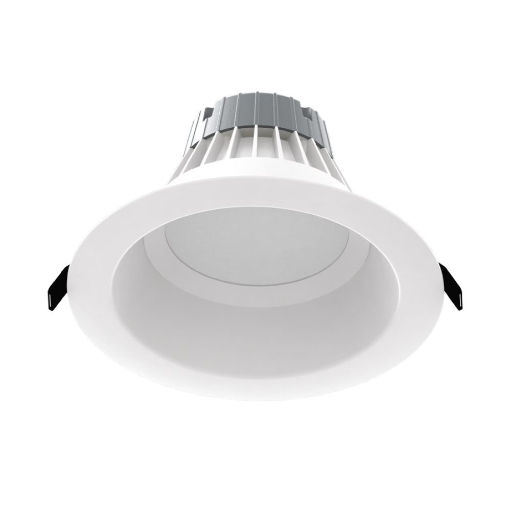 RECESSED DOWNLIGHTS 2032 LUMENS COMMERCIAL 22W 8 INCHES ROUND 90CRI 120V-277V WHITE