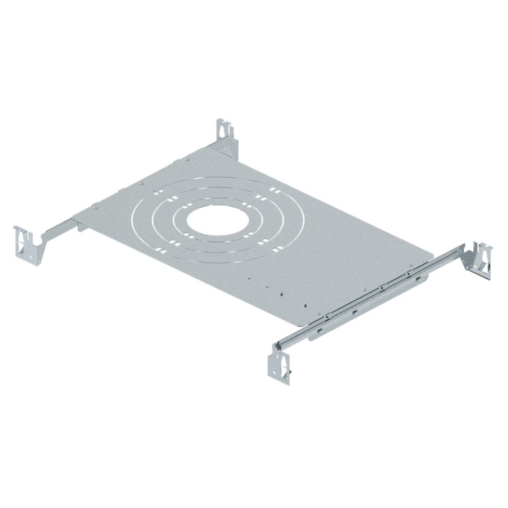 MOUNTING PLATE WITH NAILER BAR FOR WAFER 3"/4"/6"/8"