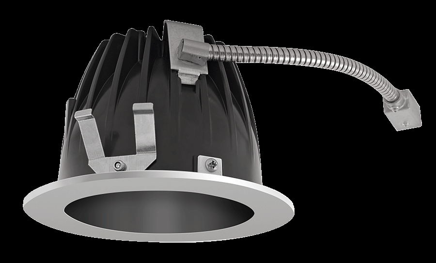 RECESSED DOWNLIGHTS 12 LUMENS NDLED4RD 4 INCH ROUND UNIVERSAL DIMMING 50 DEGREE BEAM SPREAD 3500K