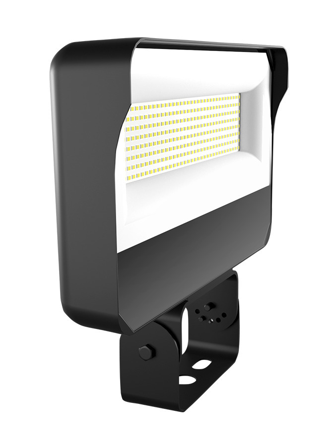 Floodlights, 18558 lumens, X34, 130W,  trunnion mount, 80CRI 5000K, bronze, 120-277V, 0-10V dimmin