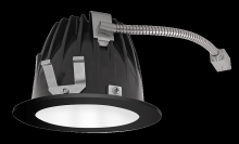  NDLED4RD-80Y-W-B - RECESSED DOWNLIGHTS 12 LUMENS NDLED4RD 4 INCH ROUND UNIVERSAL DIMMING 80 DEGREE BEAM SPREAD 3000K