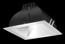  NDLED6SD-80N-M-S - RECESSED DOWNLIGHTS 20 LUMENS NDLED6SD 6 INCH SQUARE UNIVERSAL DIMMING 80 DEGREE BEAM SPREAD 4000K