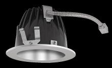  NDLED4RD-80Y-S-S - RECESSED DOWNLIGHTS 12 LUMENS NDLED4RD 4 INCH ROUND UNIVERSAL DIMMING 80 DEGREE BEAM SPREAD 3000K