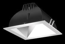  NDLED4SD-50YNHC-S-S - RECESSED DOWNLIGHTS 12 LUMENS NDLED4SD 4 INCH SQUARE UNIVERSAL DIMMING 50 DEGREE BEAM SPREAD 3500K