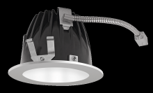  NDLED4RD-80Y-W-S - RECESSED DOWNLIGHTS 12 LUMENS NDLED4RD 4 INCH ROUND UNIVERSAL DIMMING 80 DEGREE BEAM SPREAD 3000K