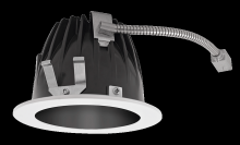  NDLED4RD-80YHC-B-W - RECESSED DOWNLIGHTS 12 LUMENS NDLED4RD 4 INCH ROUND UNIVERSAL DIMMING 80 DEGREE BEAM SPREAD 3000K