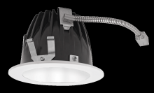  NDLED4RD-80Y-W-W - RECESSED DOWNLIGHTS 12 LUMENS NDLED4RD 4 INCH ROUND UNIVERSAL DIMMING 80 DEGREE BEAM SPREAD 3000K