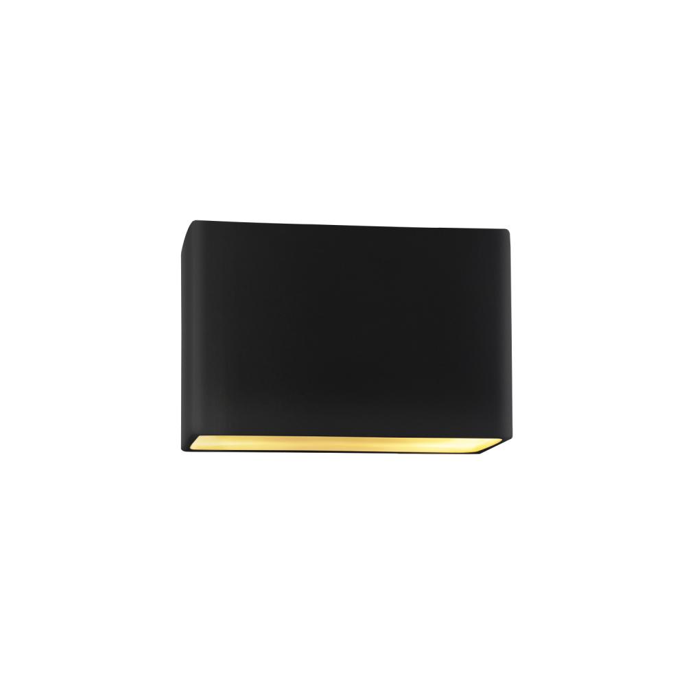 Small ADA Rectangle (Outdoor) Wall Sconce - Closed Top