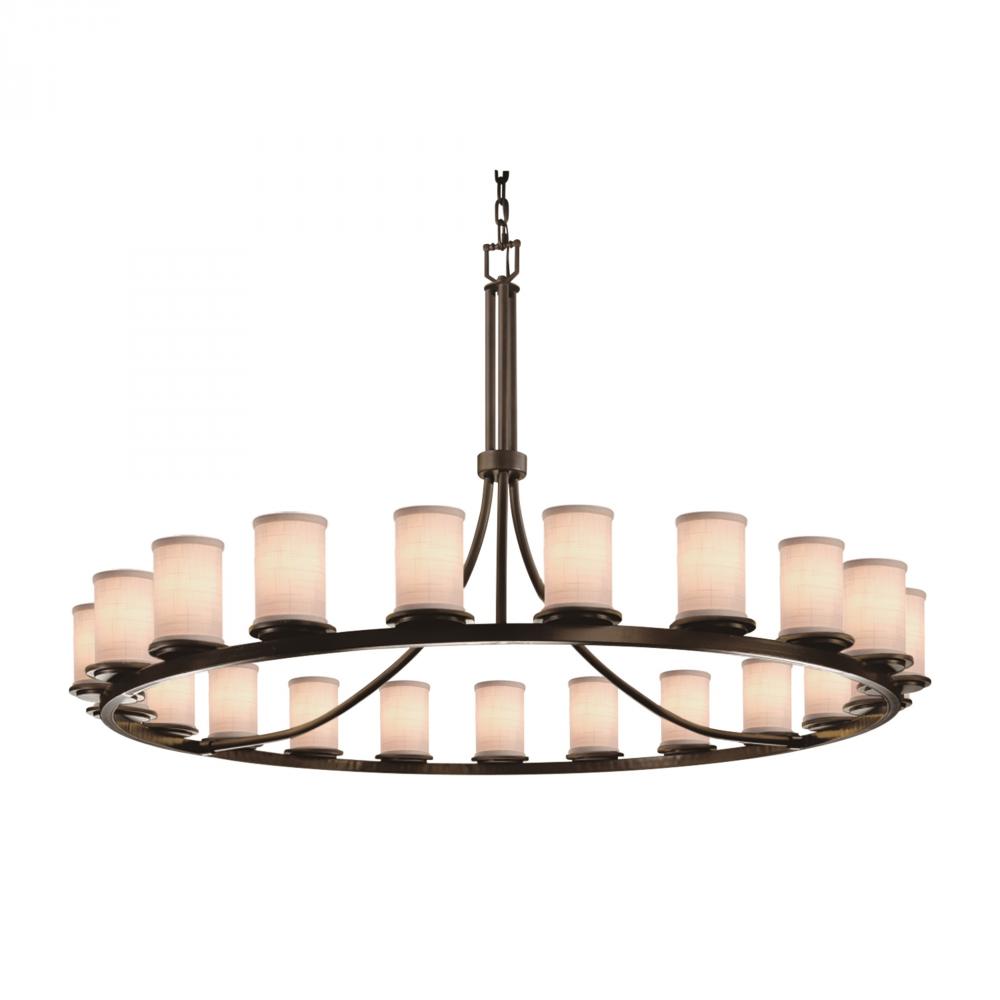 Dakota 21-Light 1-Tier Ring LED Chandelier