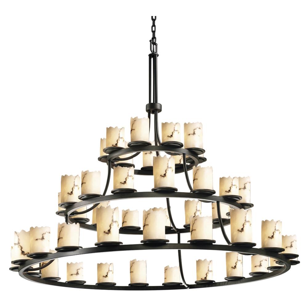 Dakota 45-Light 3-Tier Ring Chandelier