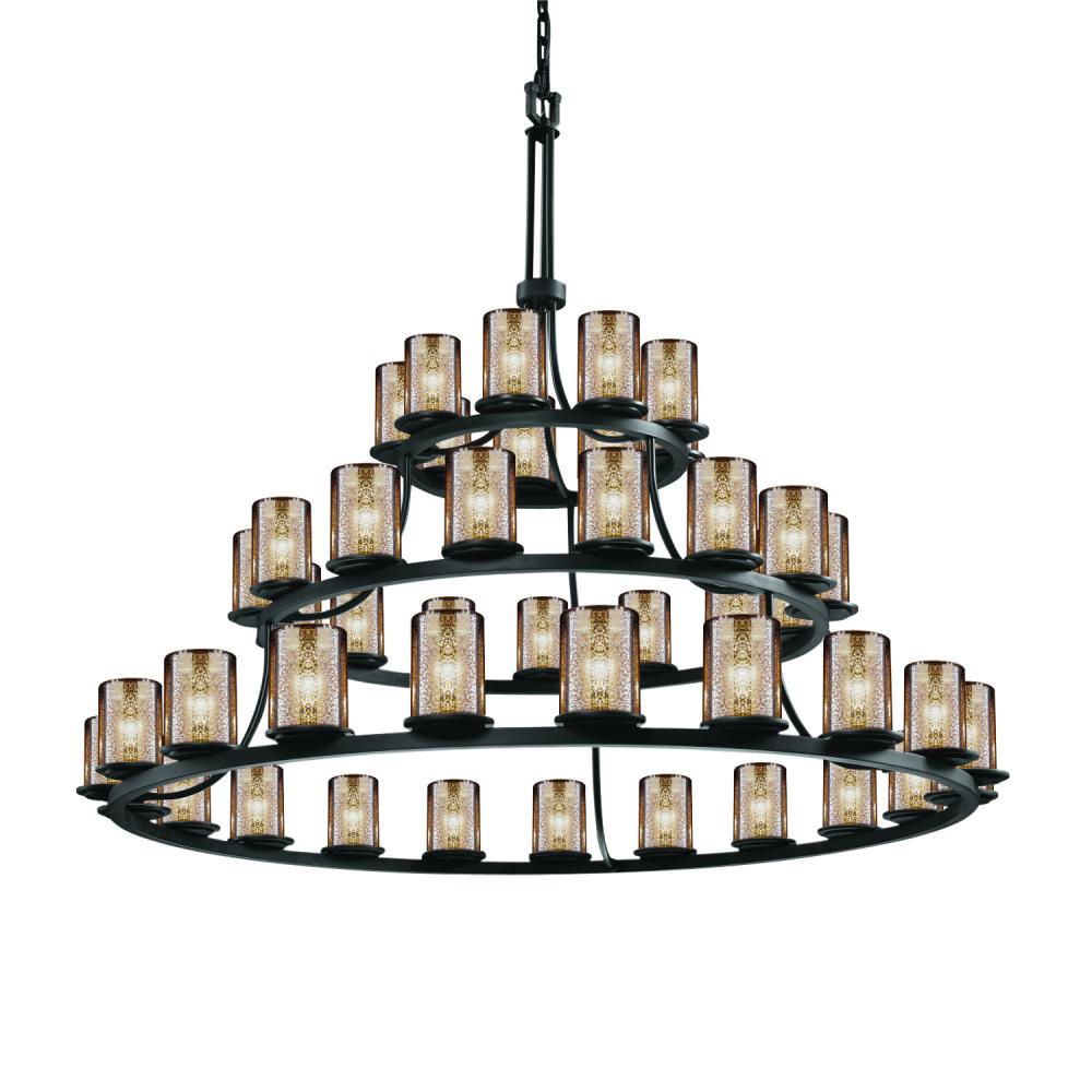 Dakota 45-Light 3-Tier Ring Chandelier