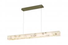 Justice Design Group ALR-8239-BRSS - Medley 48" LED Linear Pendant