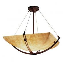  CLD-9722-25-DBRZ - 24" Pendant Bowl w/ Crossbar