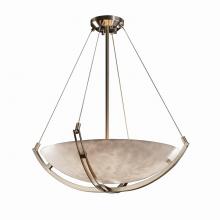  CLD-9722-35-NCKL - 24" Pendant Bowl w/ Crossbar