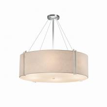  FAB-9514-WHTE-CROM - Reveal 36" Drum Pendant